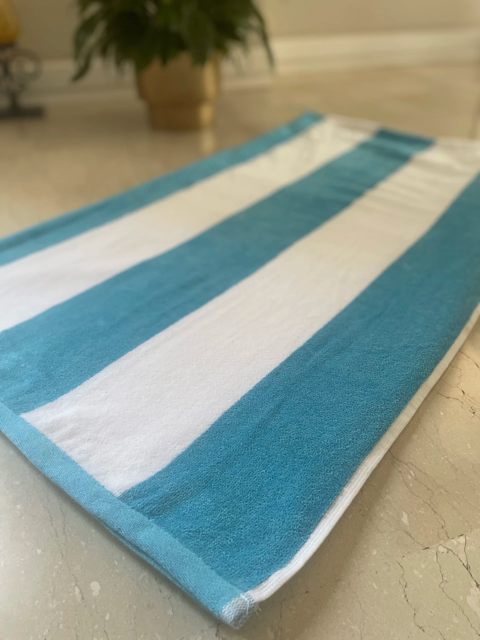 Cabana Stripes Premium Cotton Beach Towel