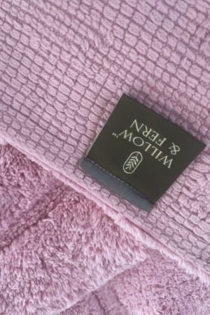Pink Premium Cotton Bath Rug